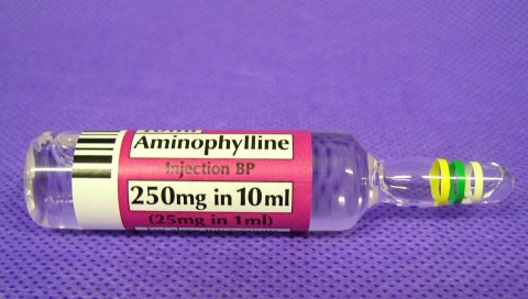 موارد مصرف داروی آمینوفیلین