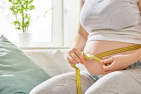 دلایل مهم اضافه وزن مادر در دوران بارداری